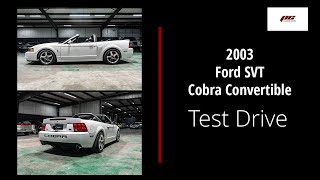 2003 Ford SVT Cobra Convertible Test Drive Review |  PC Classic Cars