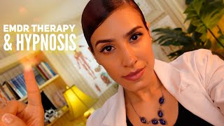 ASMR Chiropractor | EMDR Therapy Hypnosis Treatment | Neck & Back Cracking Treatment