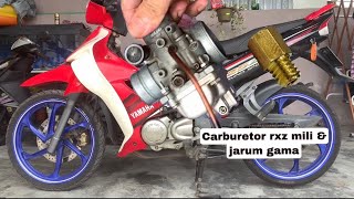 SETTING CARBURETOR RXZ MILI & JARUM GAMA