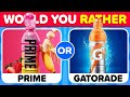 Would You Rather...? Drinks Edition 🍹🥤