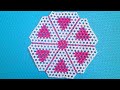 Beaded Table Mat | DIY Pearl Beaded Table Mat Design | Beads Craft | Bead Rangoli | Home decoration