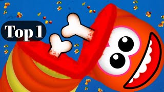 Worms Zone.io Top 1 Pro Master worm | worms zone top worm | Snake game | Slither snake | Rắn Săn Mồi