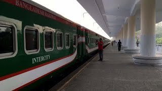 AC Cabin Journey on Banalata Express | Rajshahi to Dhaka Train Journey