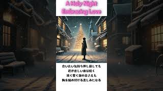 A Holy Night Embracing Love  [AI short] #恋愛ソング #lovesong  #aiシンガー #ラブソング #romanticsongs #クリスマス