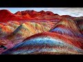 Natural wonders - Rainbow Mountains (China)