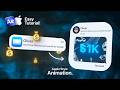 After Effects Tutorial: Learn Smooth Apple Style Animation - Trendy UI Animation