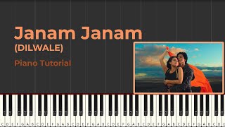 Janam Janam EPIC Piano Cover | Learn to play Janam Janam from Dilwale - Bee Piano Tutorials