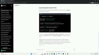 python epoch from datetime