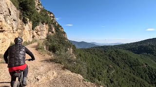 S. Quirze de Safaja y Cingles de Bertí en mtb.