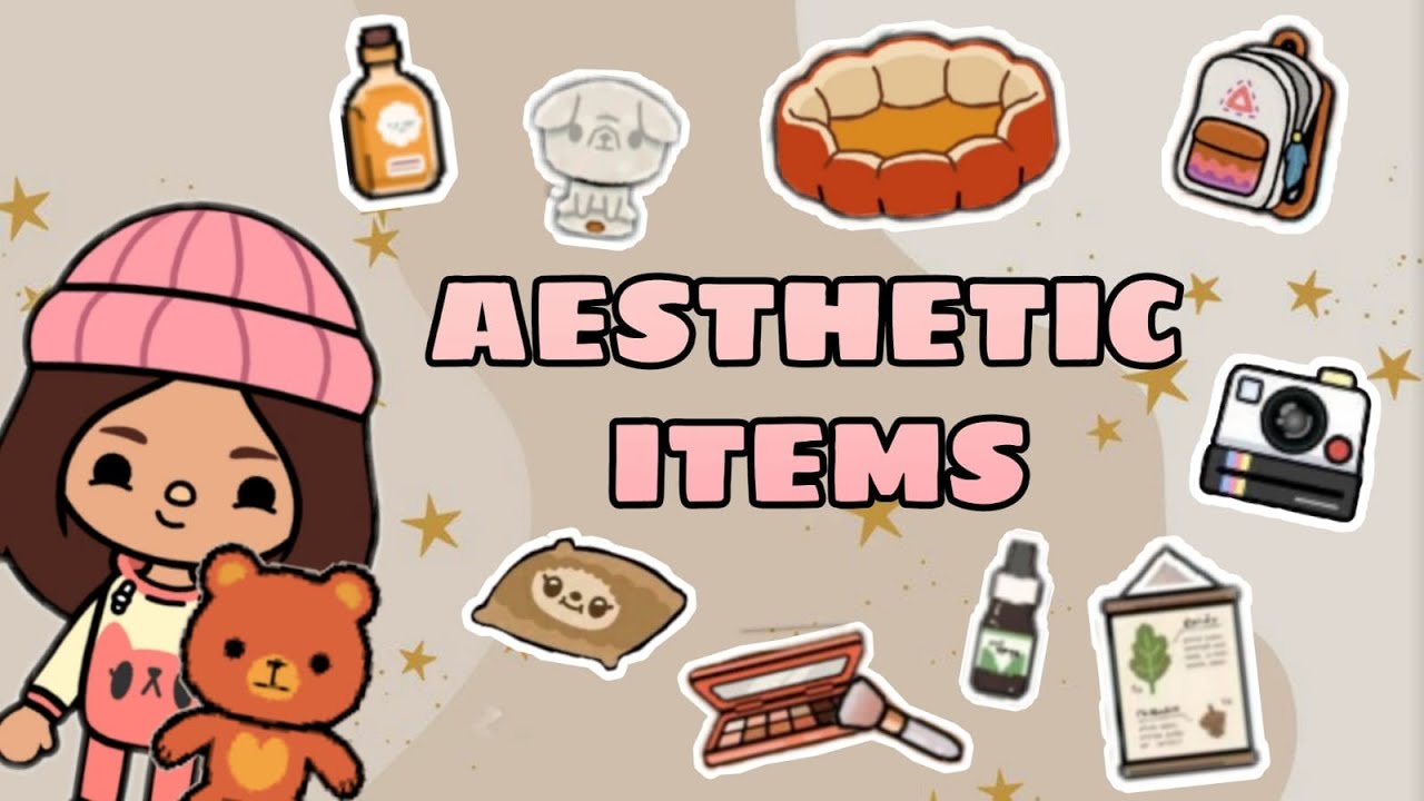 🏵 Aesthetic Items De Toca Life World 🏵|Toca Cam!| - YouTube