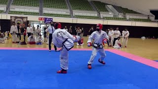 第26回東海大会 組手 成年部 男子Ⅰ部  -78kg級（1回戦）26th Tokai Championship Sparring Senior Male -78kg 1st match／ITF