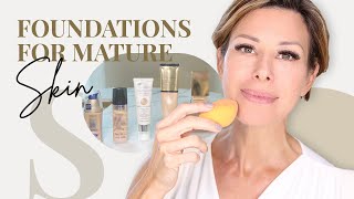 The BEST Foundations for Mature Skin | Dominique Sachse
