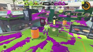 splatoon3　スクイクαでタラポヤグラ！グータッチするよ！