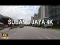 SUBANG JAYA 4K 60FPS - DRIVING AROUND TOWN