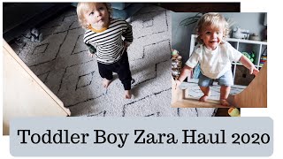 BABY BOY \u0026 TODDLER ZARA HAUL SUMMER/FALL 2020