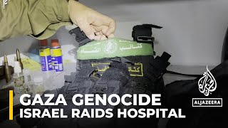 Israel army claims it found Hamas items at Al Shifa