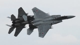 小松基地航空祭 2013 F-15 機動飛行 303Sq JASDF Komatsu Air Show