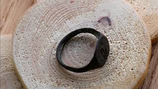 Bronze genuine antique ring small ring ancient ornaments ancient rings Ancient Jewelry antiquity aut