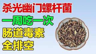 幽门螺杆菌的克星终于被找到！一周吃一次，把肠道中的毒素全都排空空【养生有道2024】