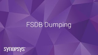 FSDB Dumping | Synopsys