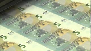 New 5 Euro Banknote - Production of the Printing