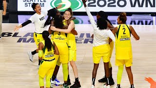 Final Buzzer: Seattle Storm Wins 2020 WNBA Championship