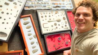 Metal Detecting Treasure Collection! Coins, Relics, Bottles and Fossils!