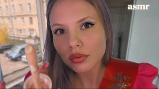 АСМР макияж от королевы школы на выпускной в туалете 👑💅