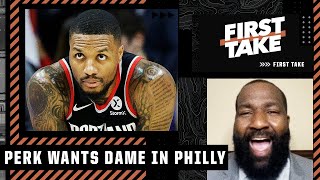 'Dame Lillard and Joel Embiid is a match made in heaven' - Kendrick Perkins | First Take