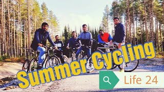 Summer Cycling in Pietarsaari \u0026 Larsmo