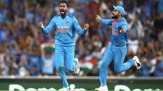 Kohli 61*, Dhawan 41 and Krunal 4 for 36 secure series levelling win || Third Gillette T20