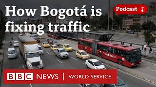 Is Bogotá's bus system solving traffic and pollution? - The Climate Question, BBC World Service