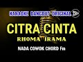 CITRA CINTA - RHOMA IRAMA || KARAOKE DANGDUT ORIGINAL || NADA COWOK