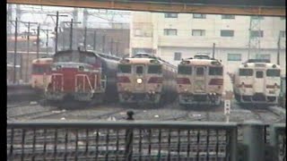 JR東海　キハ80系いろいろな編成　　  　　1992(平成4)年F-1臨回送