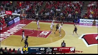 Danny Wolf vs Wisconsin | 20 PTS 7 REBS 5 ASTS