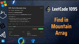 Find in Mountain Array - Java - Binary Search - 1095 LeetCode hard in 15 mins - Explained