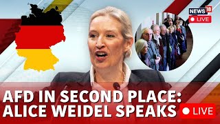 Germany Election 2025 LIVE | AFD leader Alice Weidel Speaks LIVE | Germany Elections Exit Polls LIVE