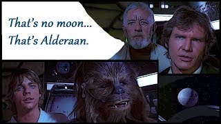 That's no moon... That's Alderaan (part 1)