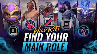 BEST Way to Find YOUR Main Role in Wild Rift (LoL Mobile)