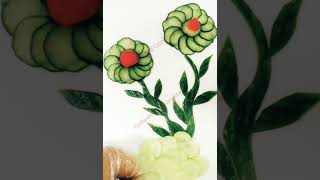 super Salad Decoration ideas | Fresh Salad Cutting shorts | Fantastic Food Cooking