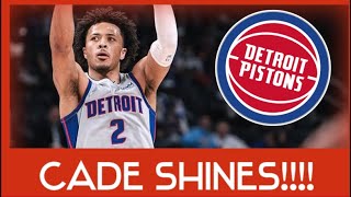 Cade and Killian SHINE | Detroit Pistons Vs Philadelphia 76ers Review!!!!