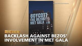 Backlash Against Bezos’ Involvement in Met Gala | The View