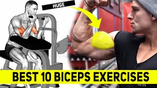 6 Best Biceps Exercises for Mass - Gym Workout Motivation