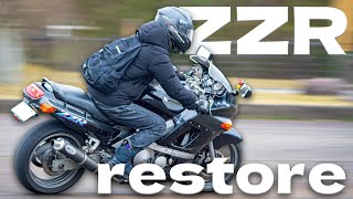 We will be restoring the ZZR400.