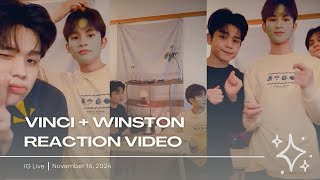 HORI7ON Winston, Vinci and Reyster IG Live | 111624