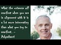 adyashanti what the universe will manifest is a lot more interesting than what you try to manifest