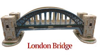 DIY Miniature London Bridge ~ Robotime 3D Woodcraft Construction Kits