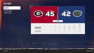 ISU/Florida Yr 3 CFP Semis: #2 Florida vs #6 Georgia