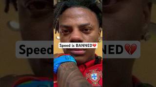 IShowSpeed is BANNED from YouTube!(NOT CLICKBAIT💔) #shorts