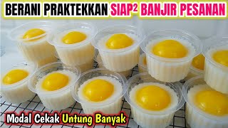 PANTESAN LARIS. . TERNYATA BEGINI BIKINNYA! Puding Telor Ceplok Cup Ide Jualan Isian Snackbox